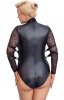 Cottelli body damskie powerwetlook plus size tył